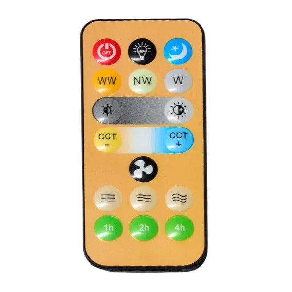 Lámpara De Techo 30w Con Ventilador