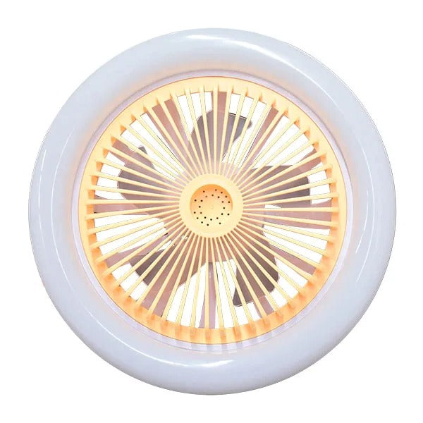 Lámpara De Techo 30w Con Ventilador